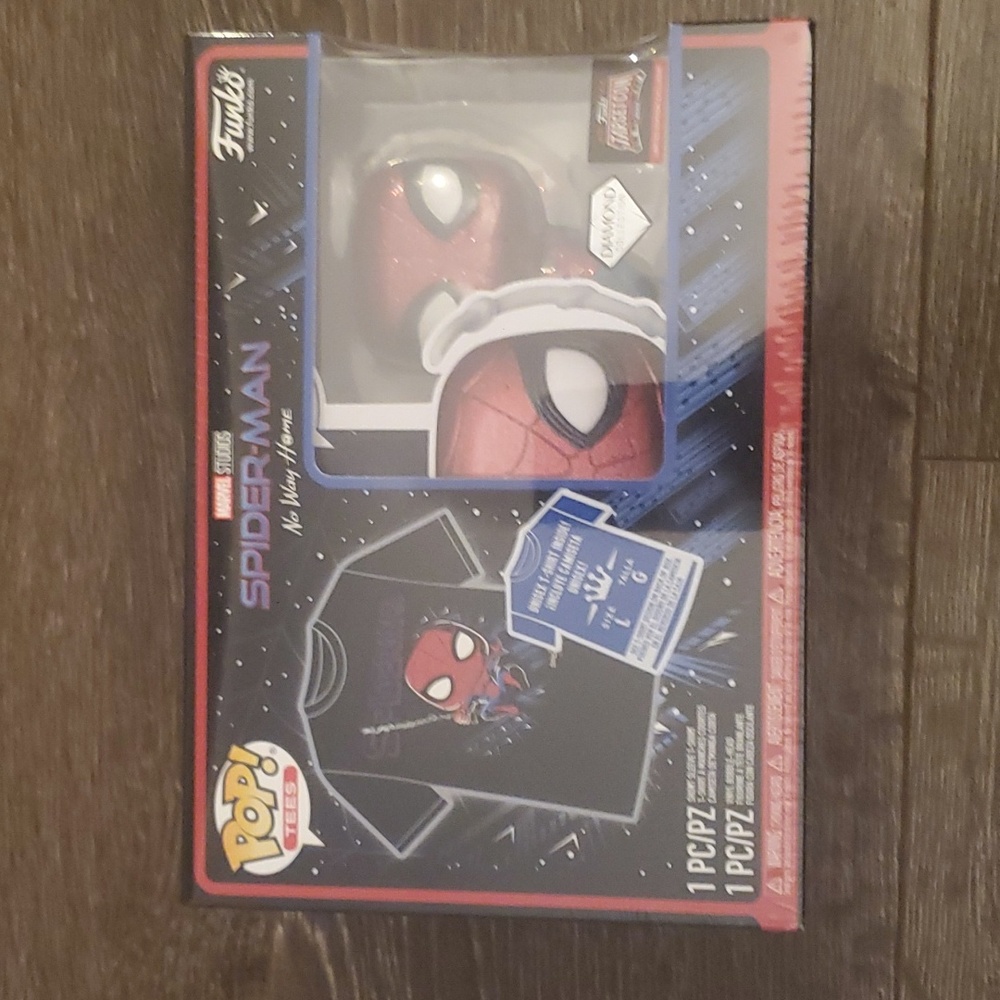 🕷 💎 SPIDER-MAN (DIAMOND COLLECTION) #1160 Target Con 2023 Funko POP Figure